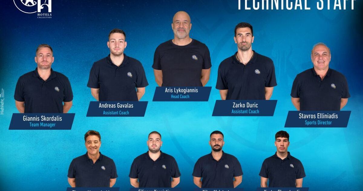 Ομάδα μπάσκετ Κολοσσός σε προπόνηση