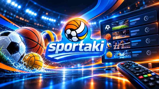 Sportaki TV πρόγραμμα αθλητικών μεταδόσεων