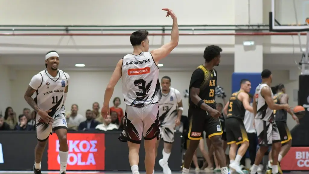 Vikos Falcons - AEK 95-84, historic first Basket League win