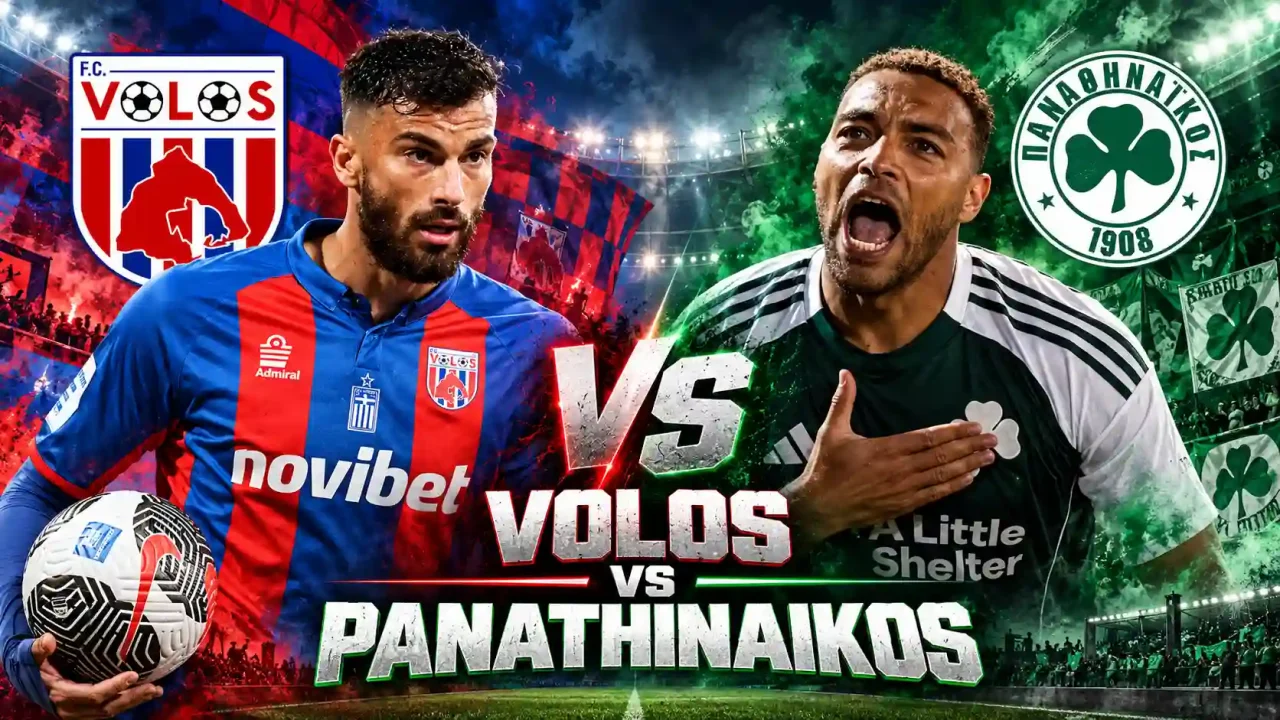 Βόλος – Παναθηναϊκός, αναμέτρηση Super League